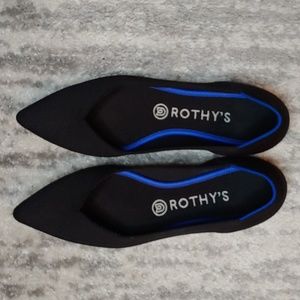 Rothy's Black Point  Size 8.5